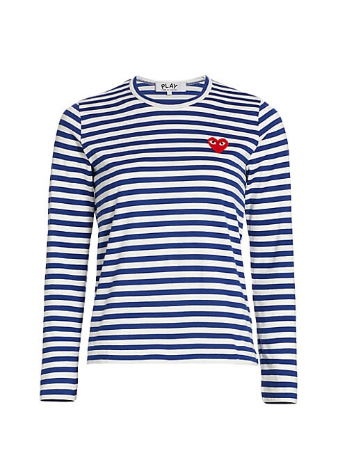 Cozy Heart Stripe Top