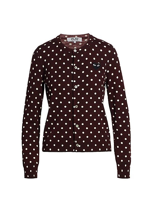 Charming Dot Knit Cardi