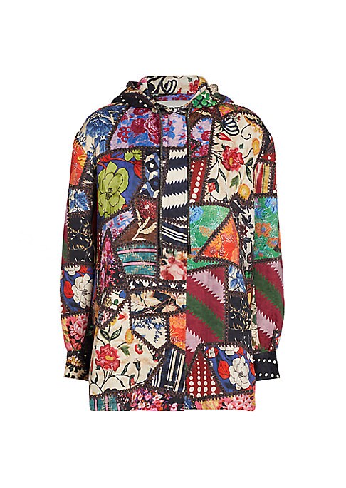 Quirky Patchwork Hoodie