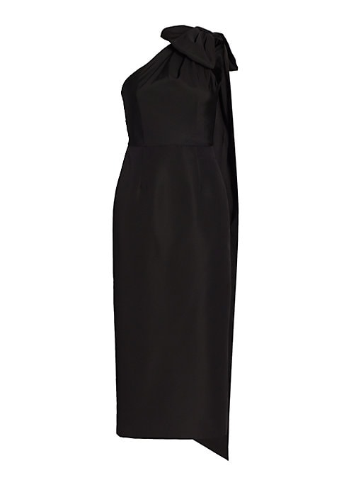 Silk Bow Elegance Dress