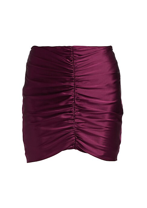 Satin Luxe Mini Skirt