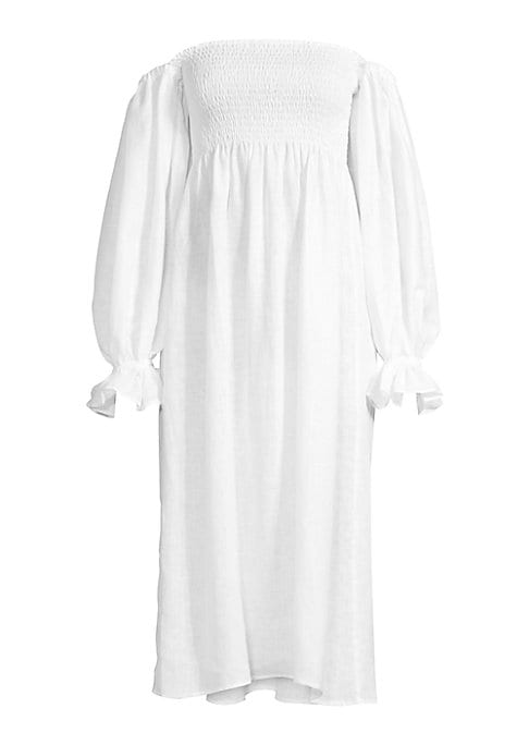 Puff Sleeve Linen Delight