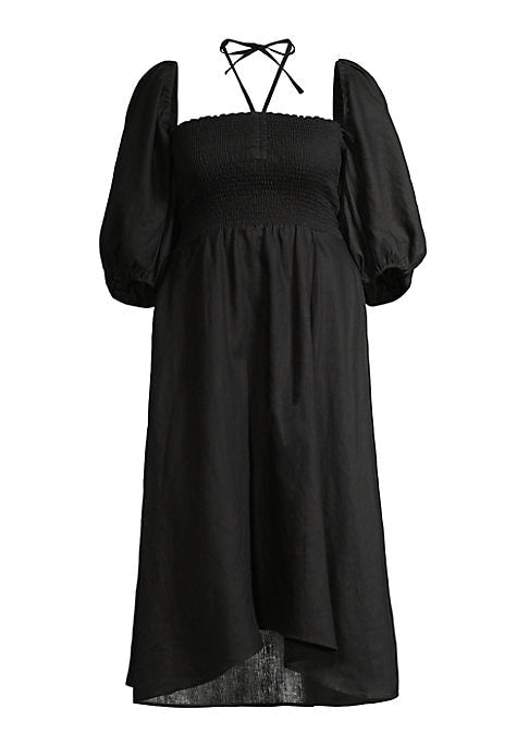 Chic Puff Sleeve Dress