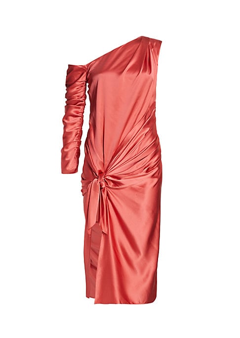 Asymmetric Silk Elegance