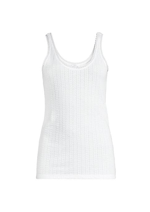 Pointelle Chic Tank