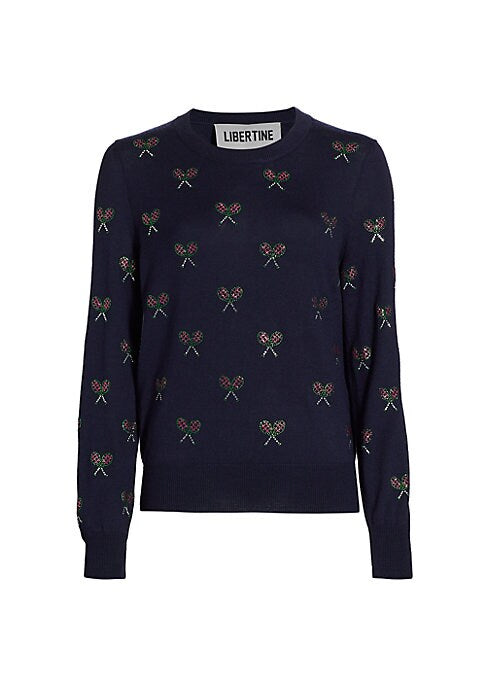 Sparkling Tennis Sweater