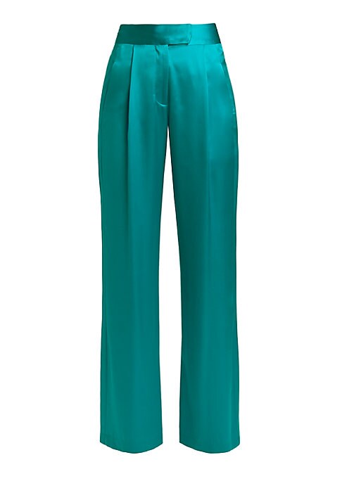 Satin Luxe Wide Trousers