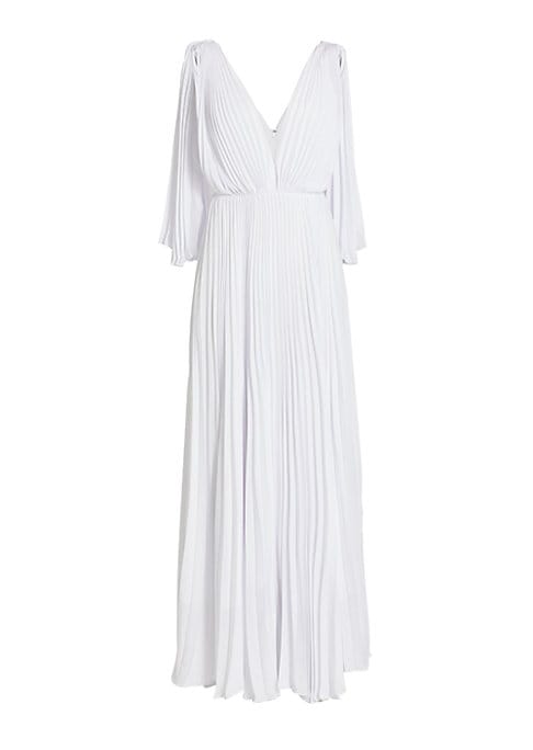 Draped Cape Gown