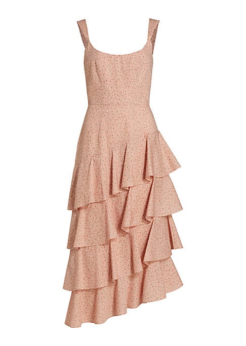 Ruffled Bliss Midi Dress