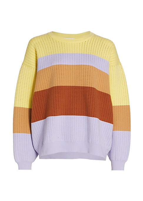Cozy Stripe Knit Sweater