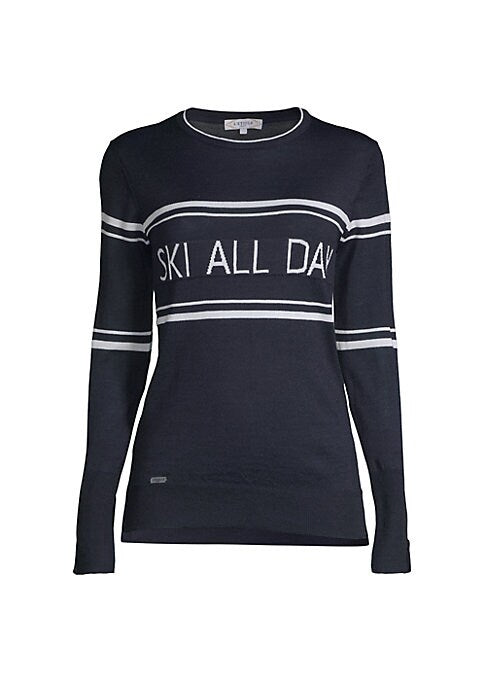 Chic Ski Graphic Sweater