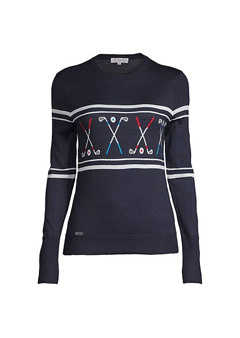 Golf Chic Knit Sweater
