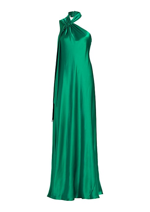 Timeless Satin A-Line Gown