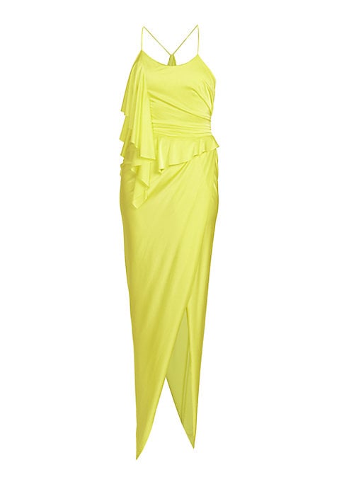 Ruffled Elegance Maxi Dress