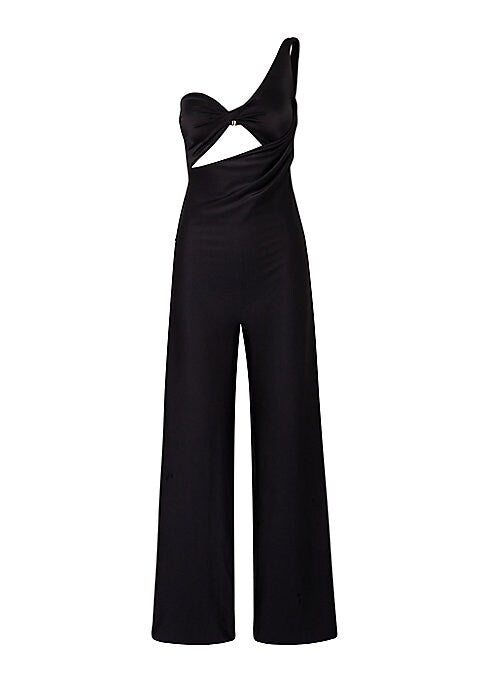 Sleek One-Shoulder Romper