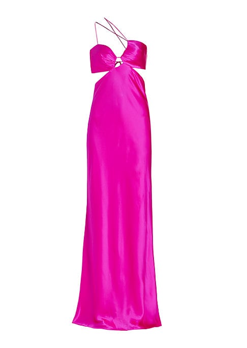 Asymmetric Silk Elegance