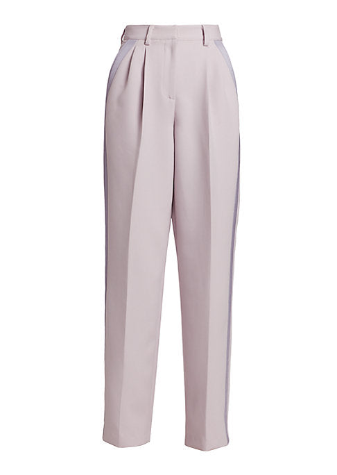Pleated Twill Trousers