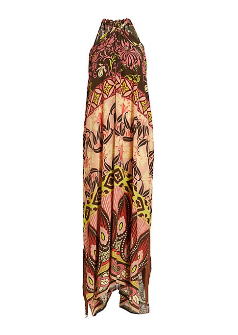 Fringe Elegance Maxi Dress