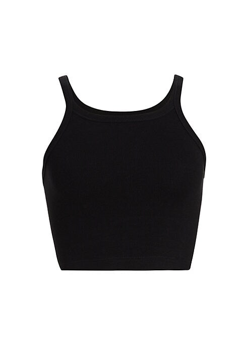 Ribbed Scoop Tank Top