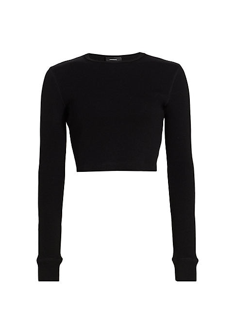 Cropped Classic Rib Top