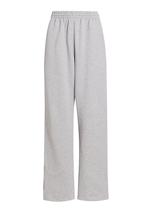 Chic Wide-Leg Track Pants