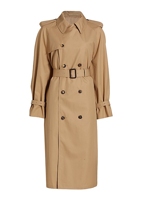 Chic Cotton Trench Coat