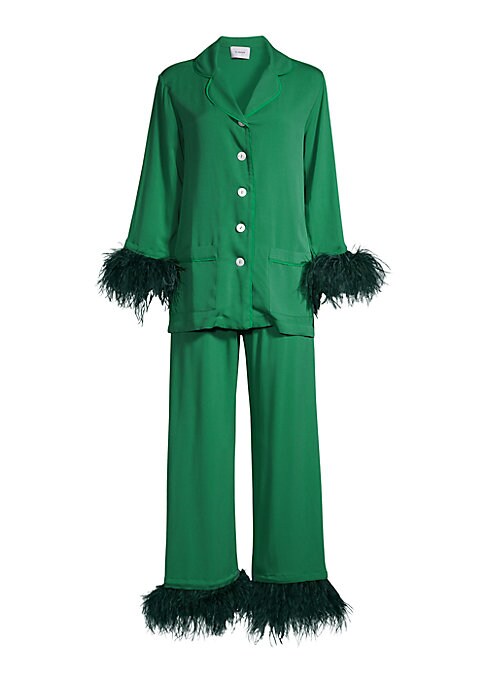 Feather Chic Pajama Set