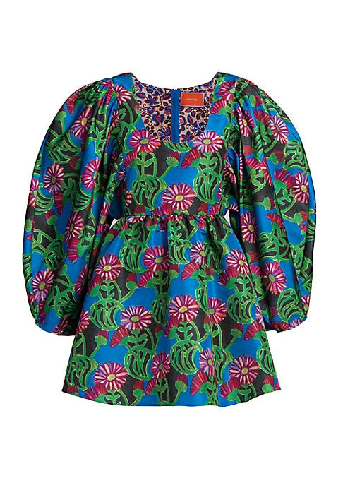 Chic Puff-Sleeve Dress