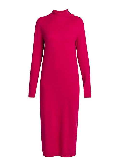 Silk Blend Midi Dress