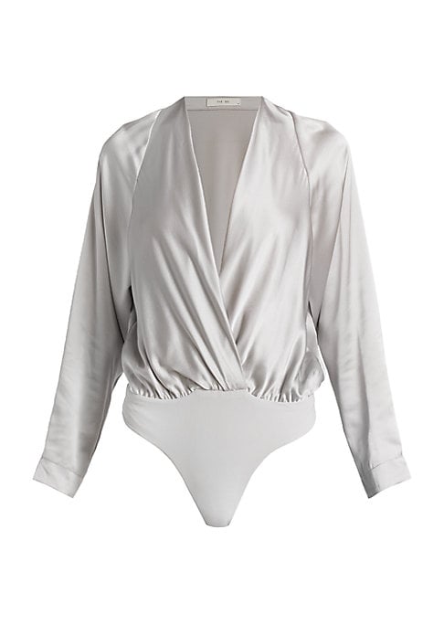 Silk Wrap Elegance Bodysuit