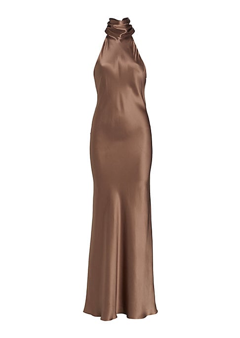 Silken Elegance Gown