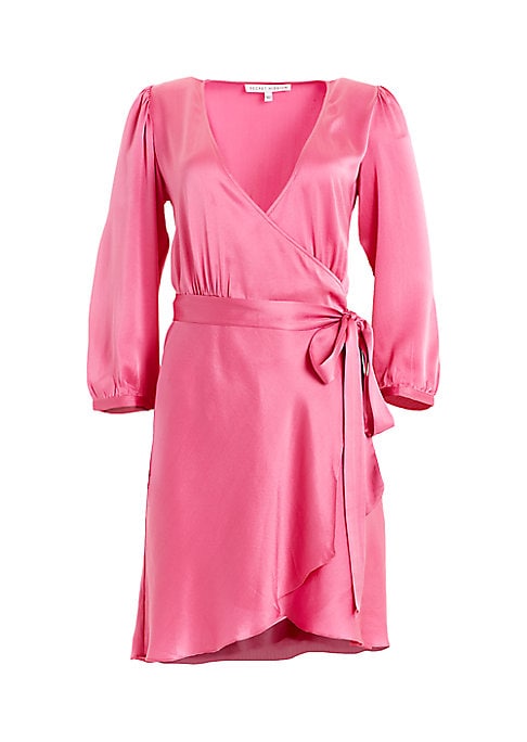 Silk Charm Wrap Dress