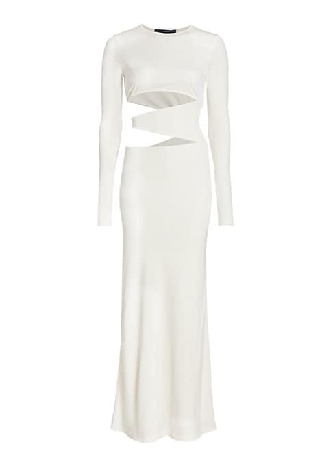 Waist-Cut Jersey Dress