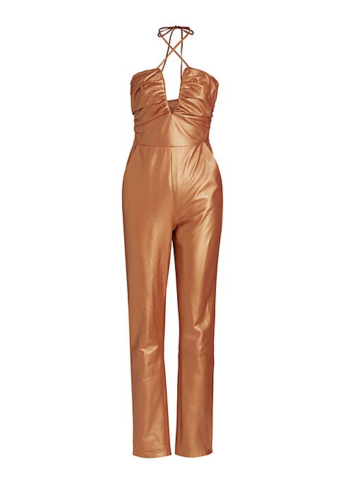 Sleek Metallic Bodysuit