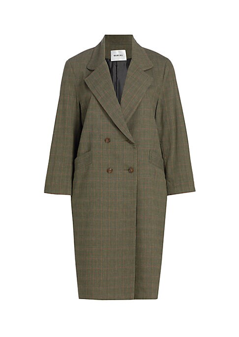 Plaid Elegance Coat
