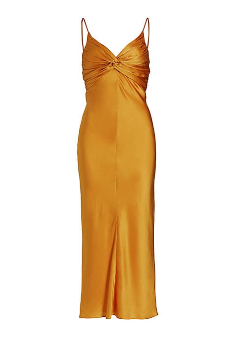 Twisted Silk Elegance Dress