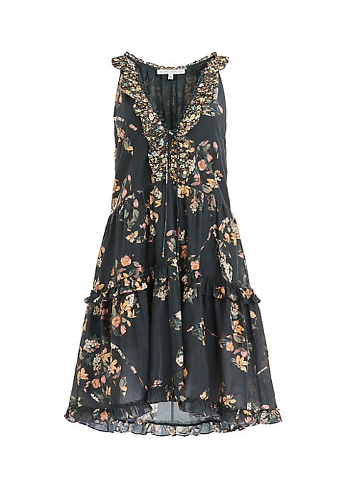 Floral Ruffle Minidress