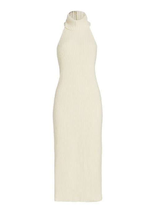 Halterback Luxe Sweaterdress
