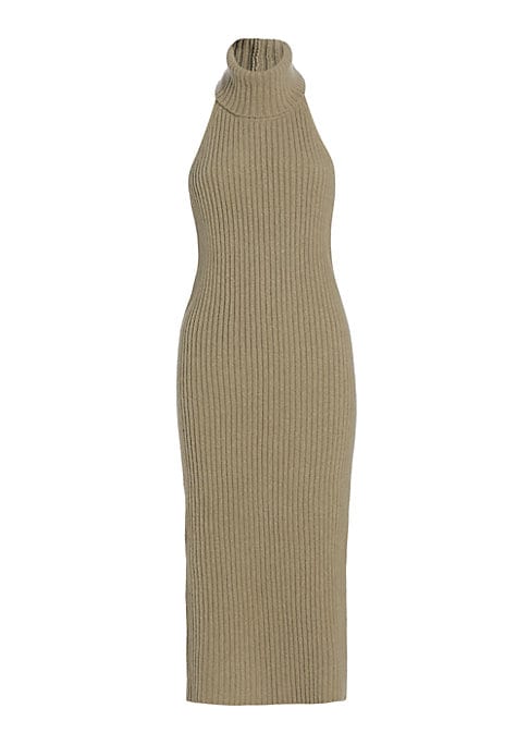 Chic Wool Blend Sweaterdress