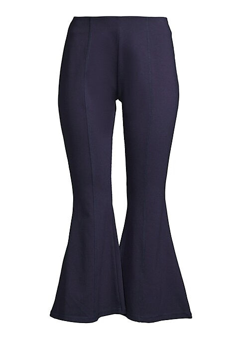 Bold Flare Cropped Pants