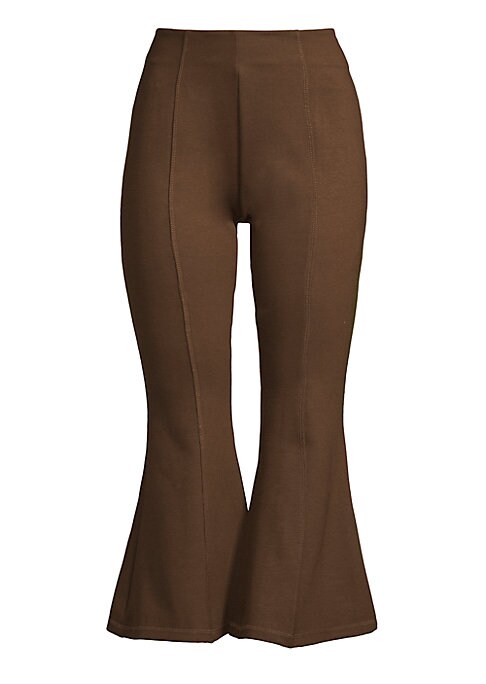 Chic Cropped Bell Bottoms
