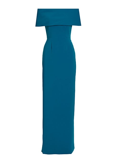 Elegant Off-Shoulder Gown