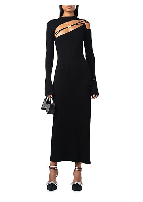Glam Cutout Midi Dress