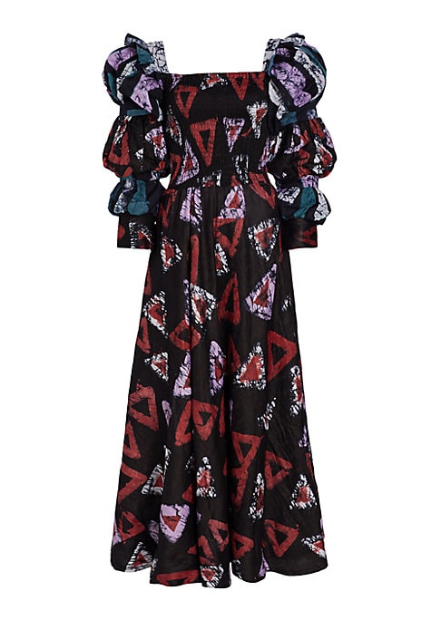 Bold Puff Sleeve Dress