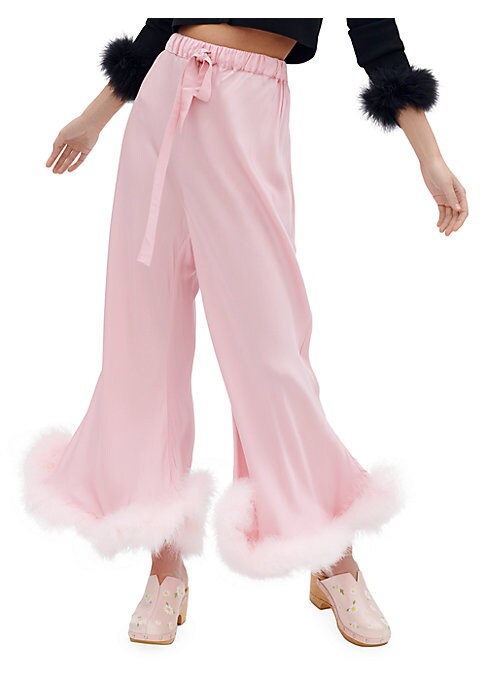 Feathered Elegance Pants