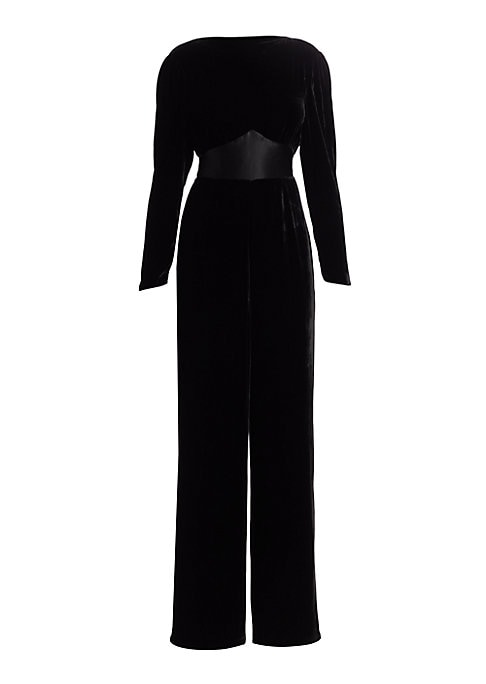 Velvet Elegance Jumpsuit