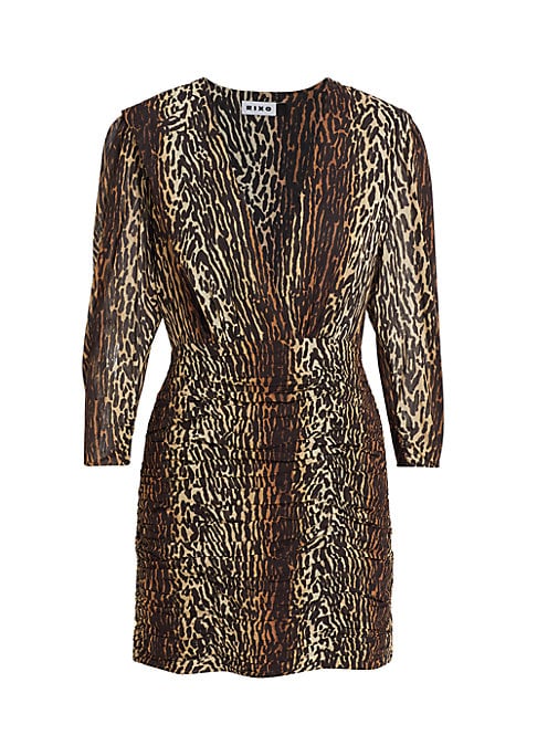 Leopard Luxe Mini Dress