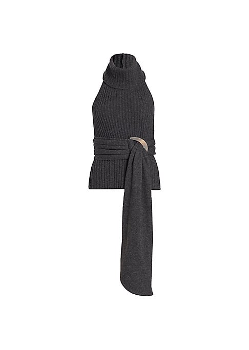 Luxe Turtleneck Belted Knit