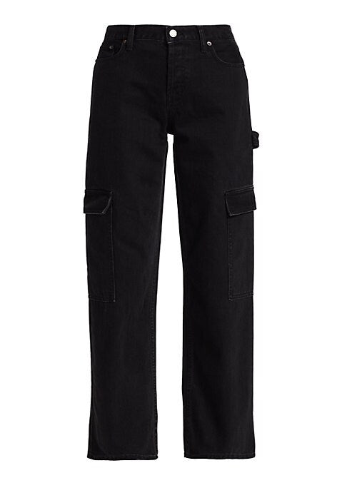 Relaxed Cargo Denim