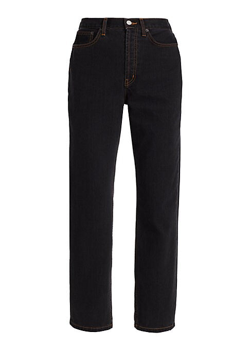 Striking High-Waist Jeans